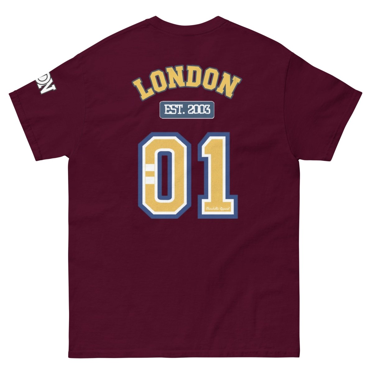 London Varsity Unisex Classic Tee - Chinchilla Choons